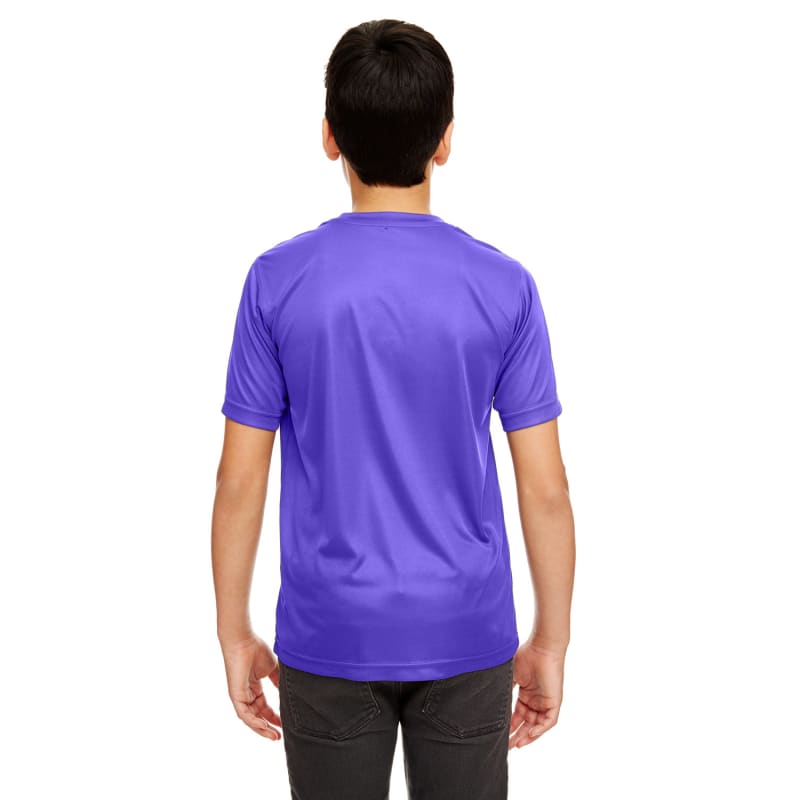 UltraClub Youth Cool & Dry Sport Performance Interlock T-Shirt 26