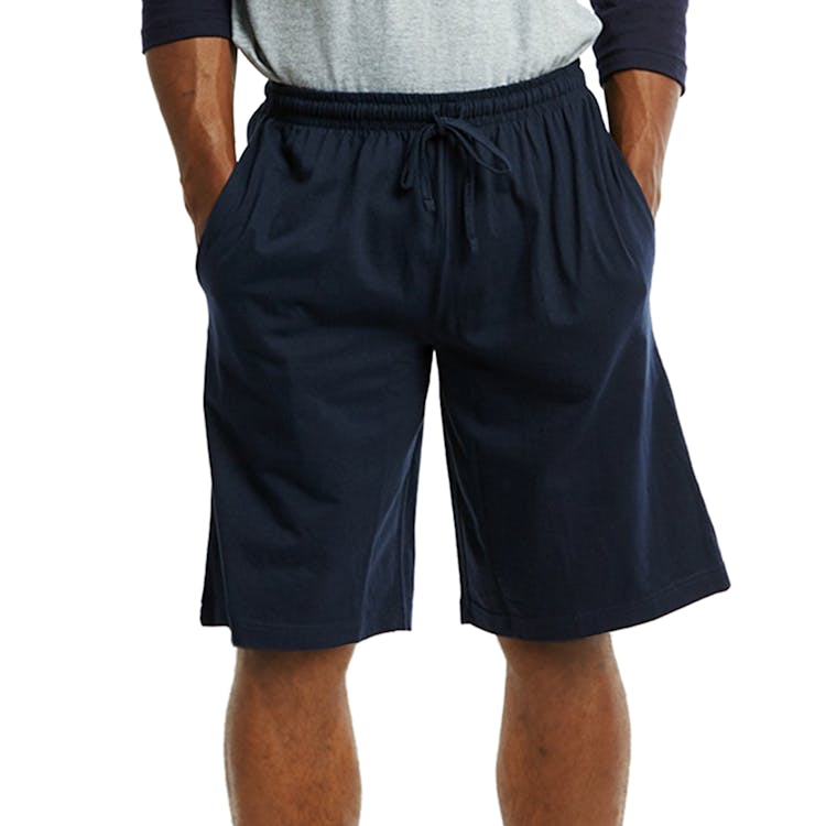 Men's Knitted Pajama Shorts - 2XL Navy 2