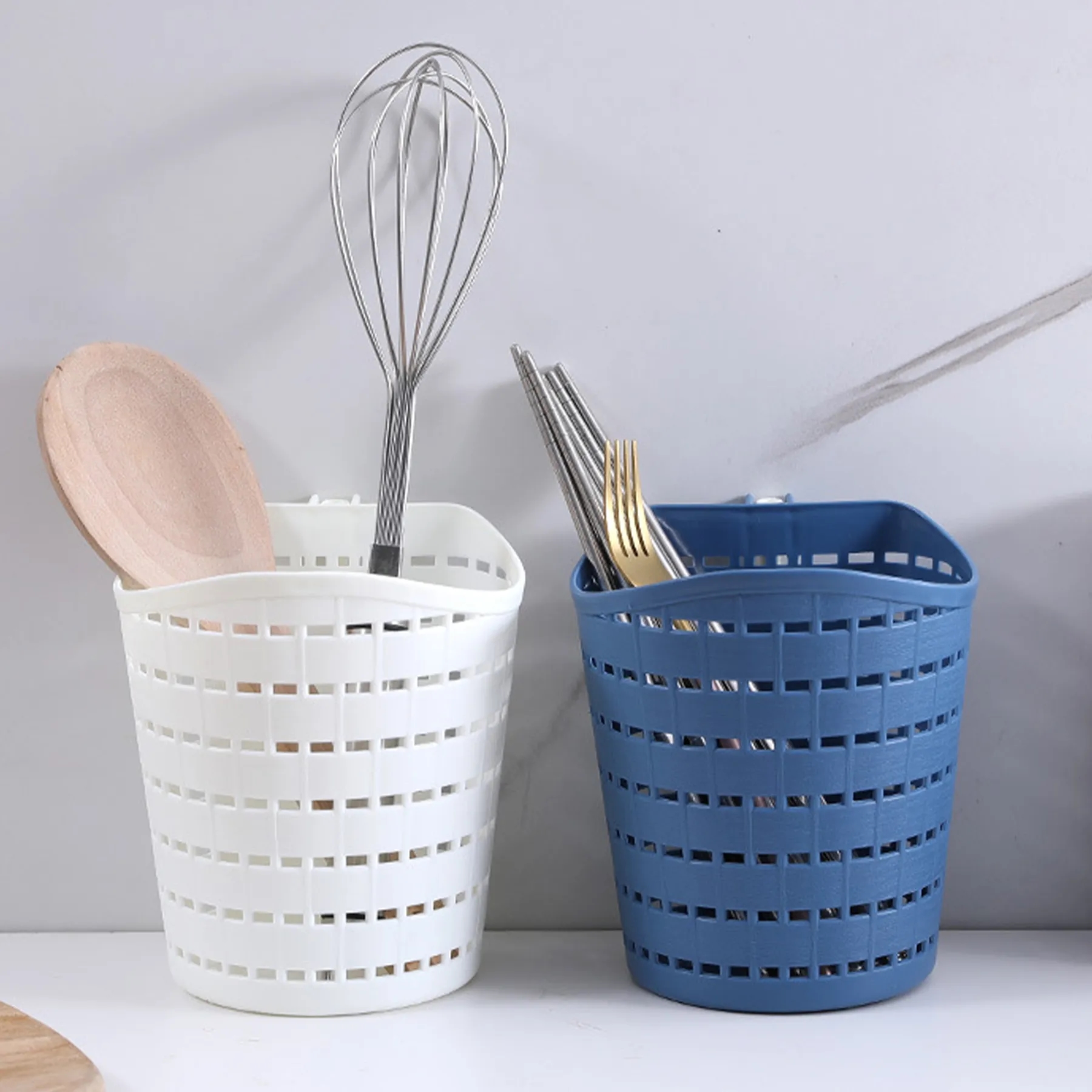 Polypropylene Rotating Hook Storage Basket 4