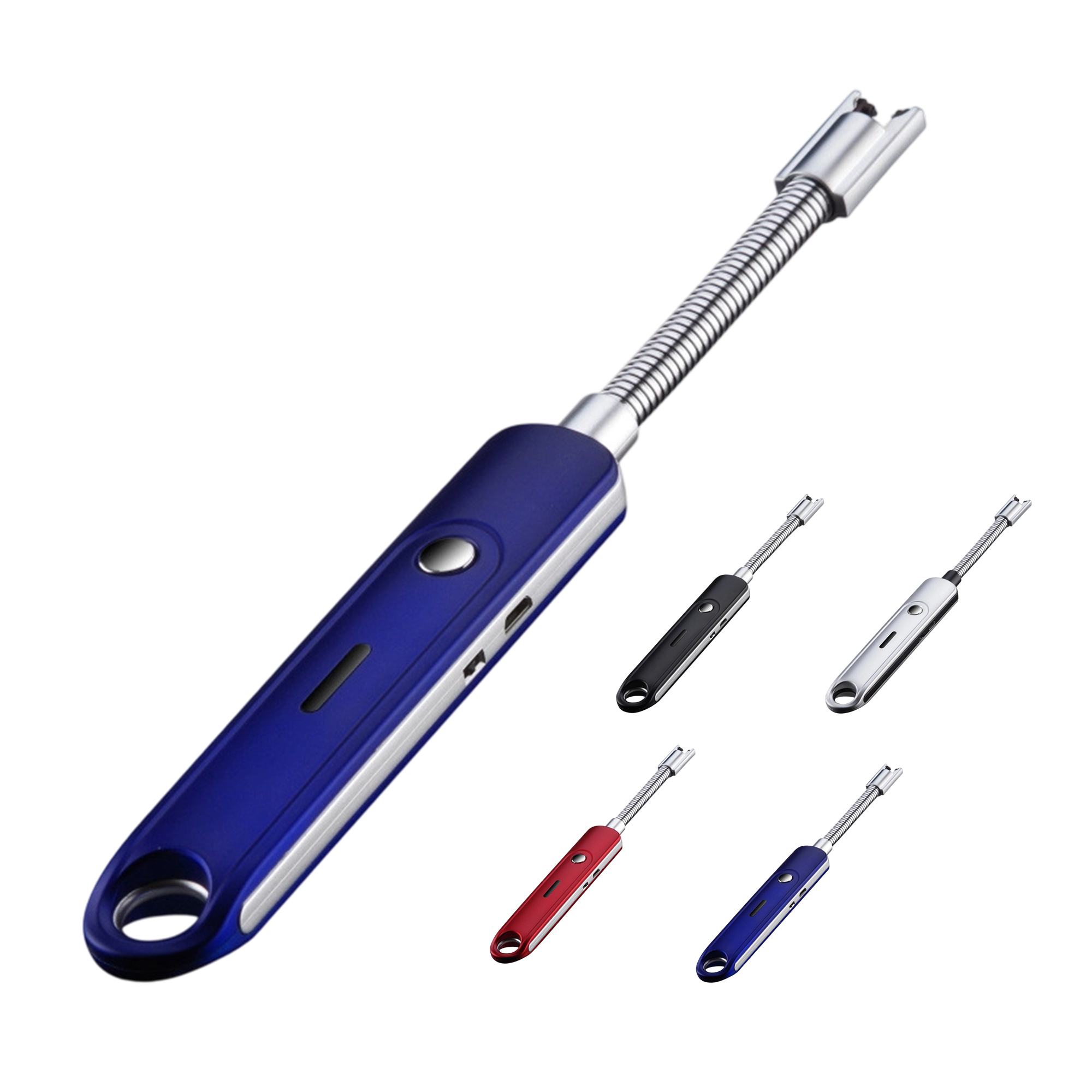 Rechargeable Arc Candle Lighter With Flexible Neck 8.6" Length x 1" Width x 0.4" Thick 5