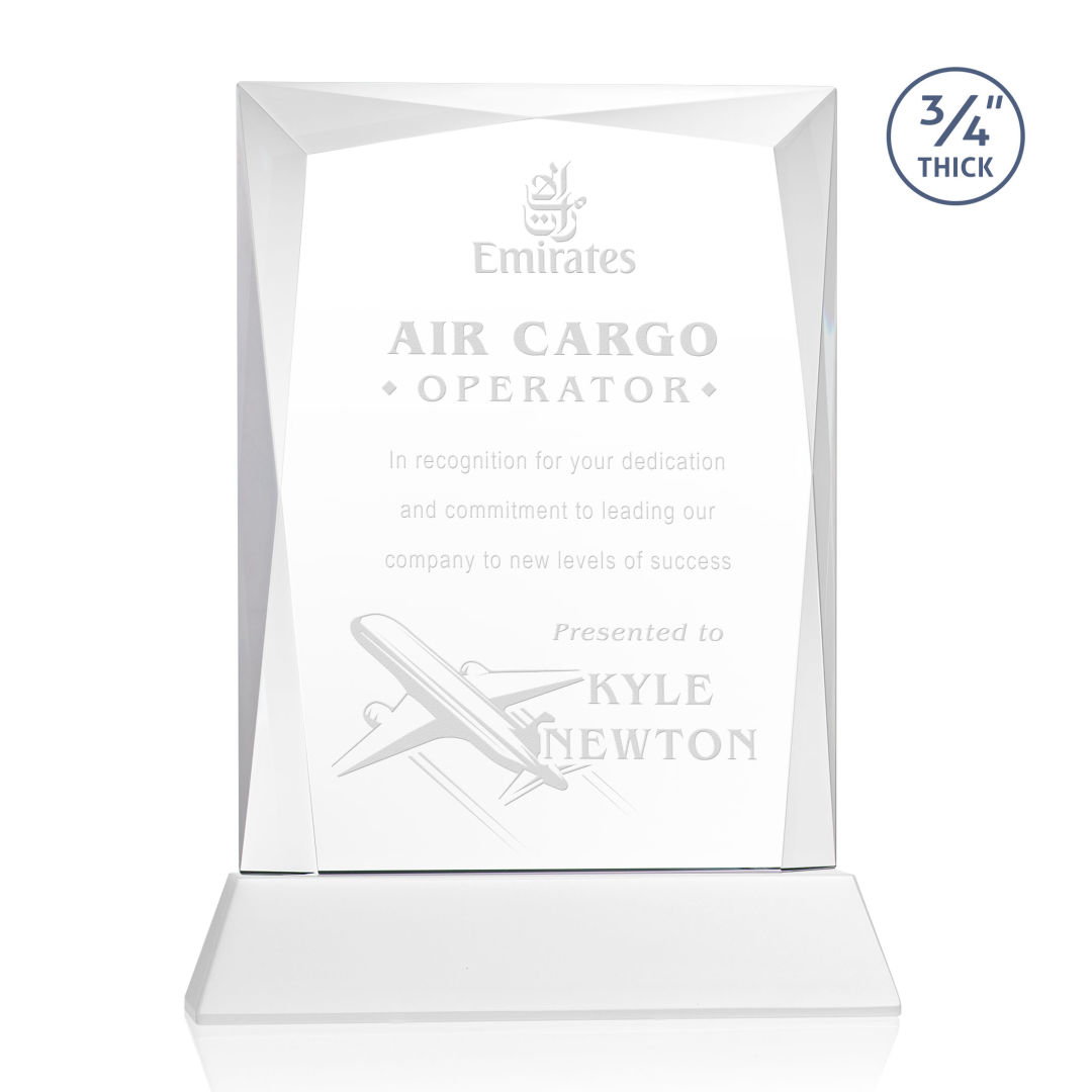 Messina Award on Newhaven Base - White 7