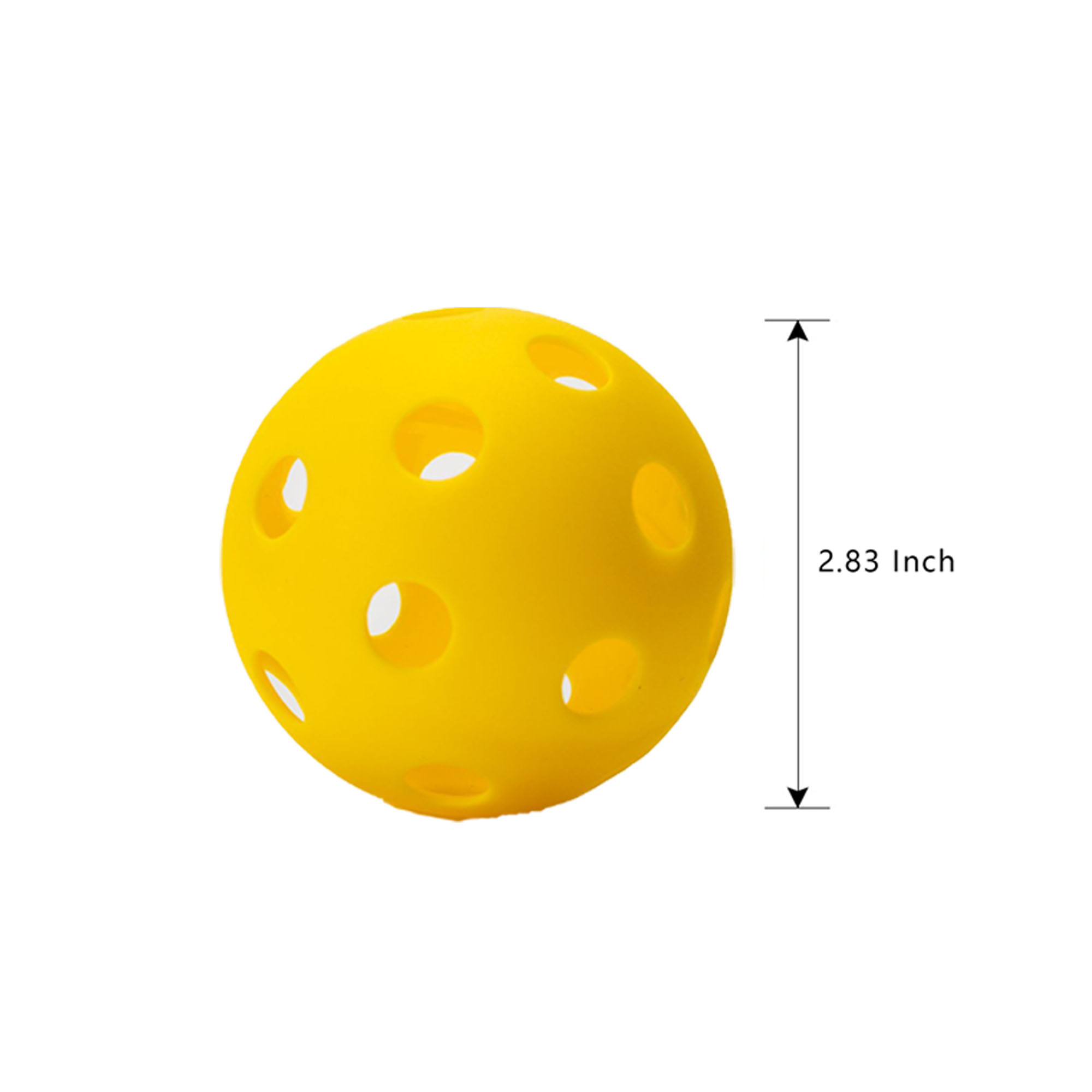 3" Custom TPE 26-Hole Durable Pickleball Balls 4
