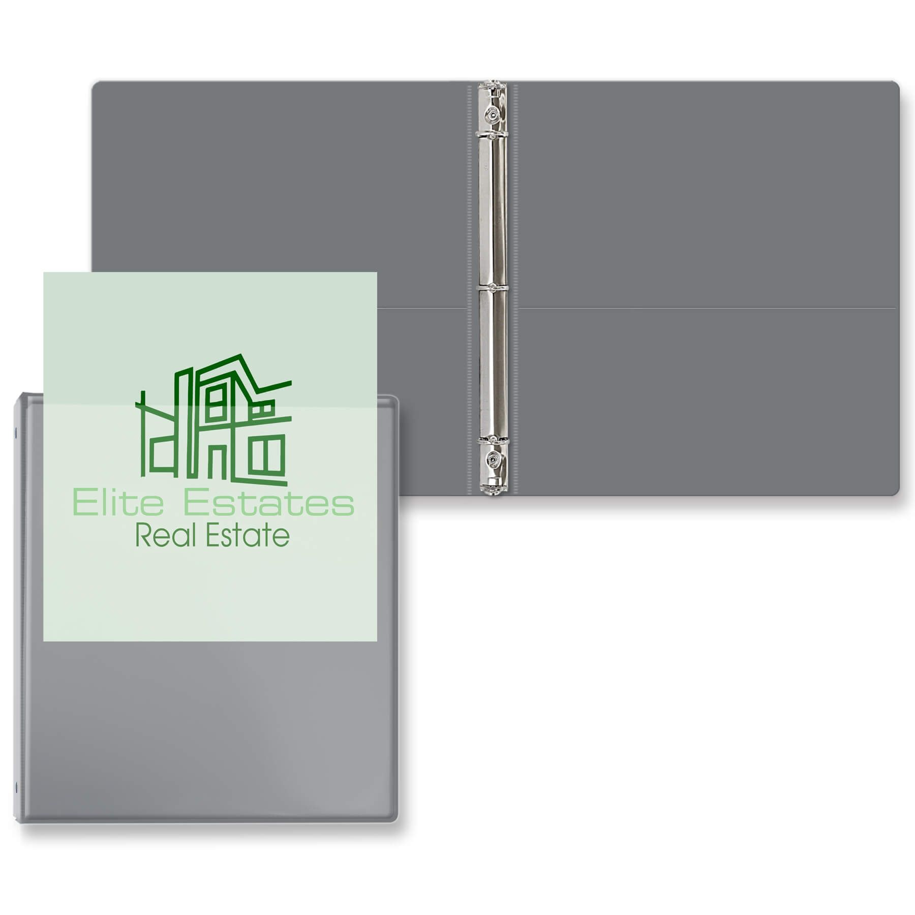 3/4" Overlay Round Ring Binder 6