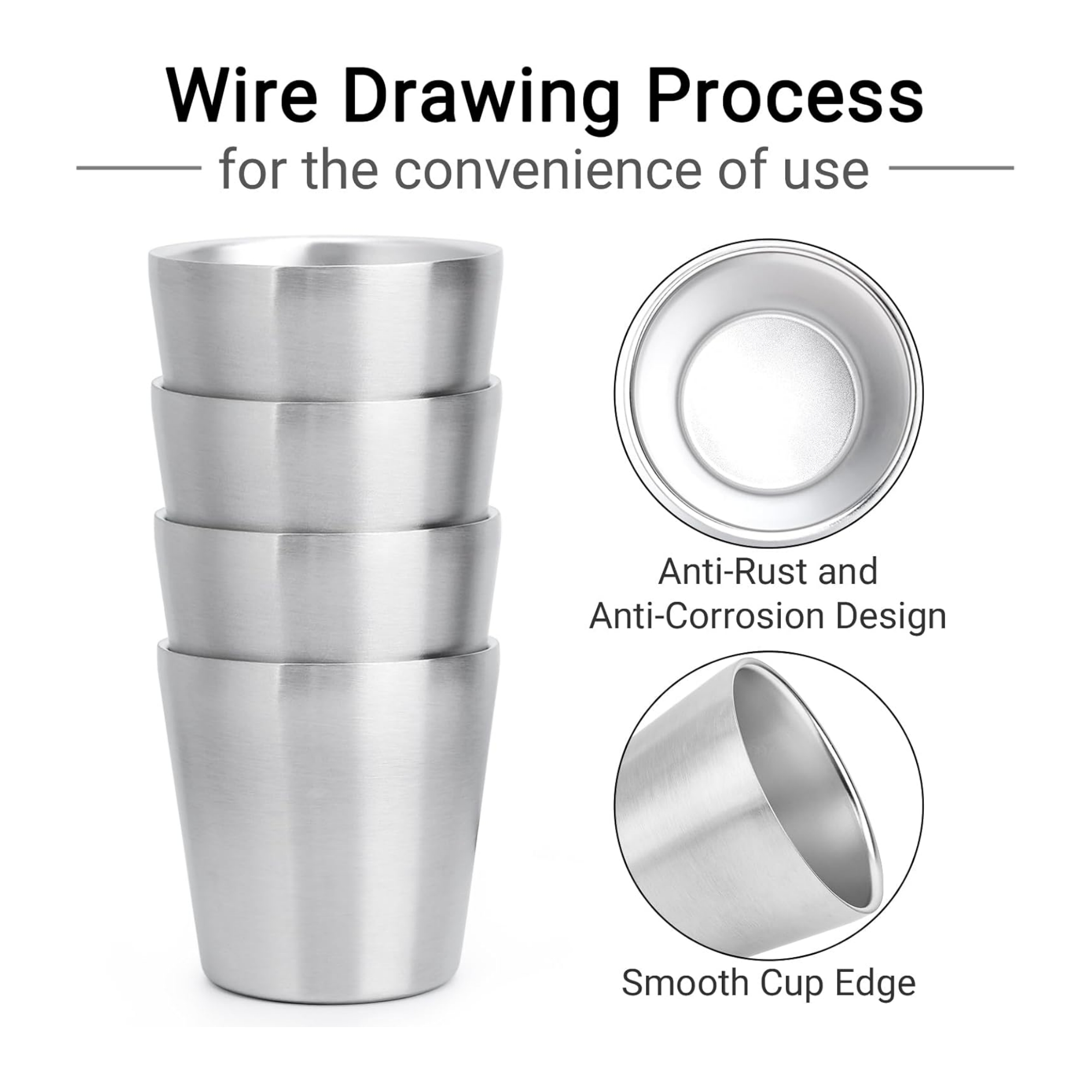 6 oz Stainless Steel Cup 2