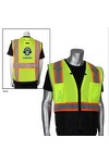 Two-Tone 11 Pocket Tech-Ready Mesh Surveyors Vest 7