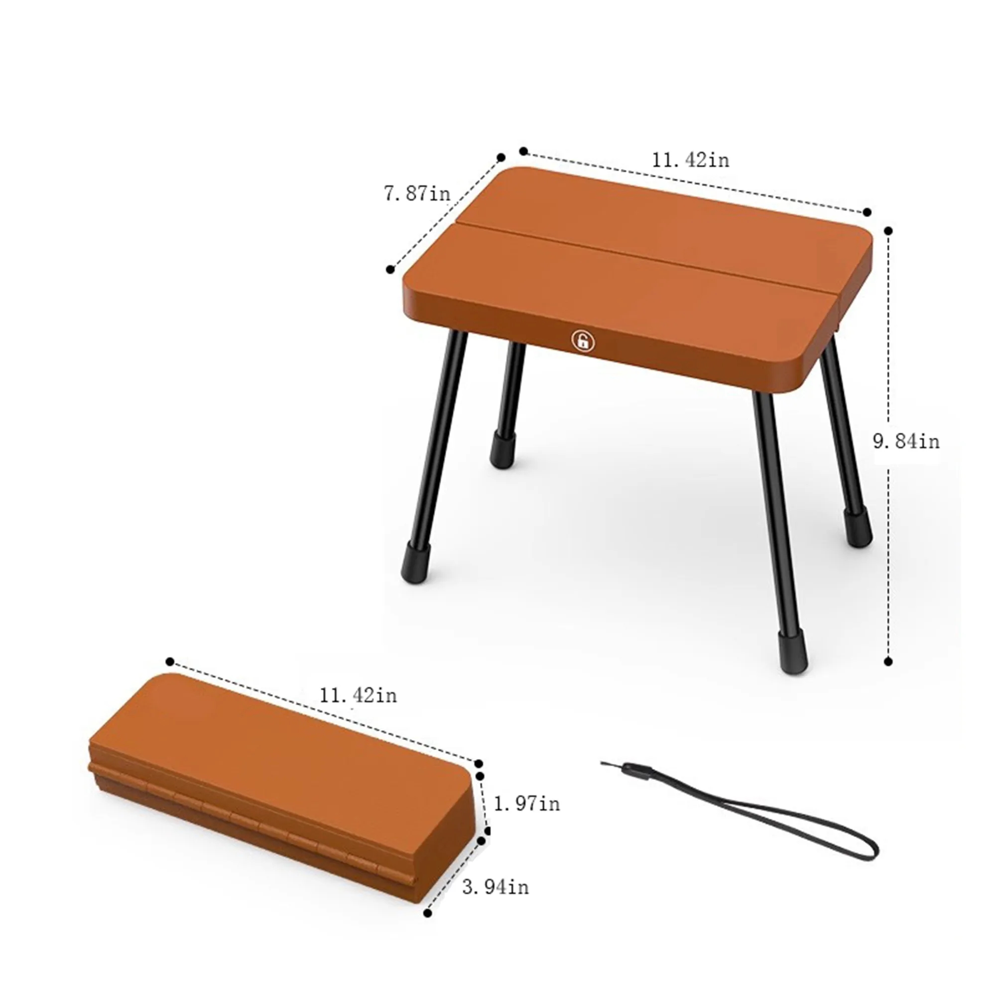 Custom Logo Aluminum Alloy Portable Foldable Outdoor Chair 3