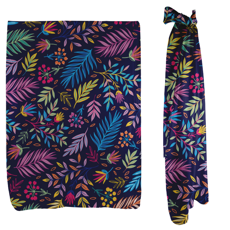 Full Color Silky Scarf 2