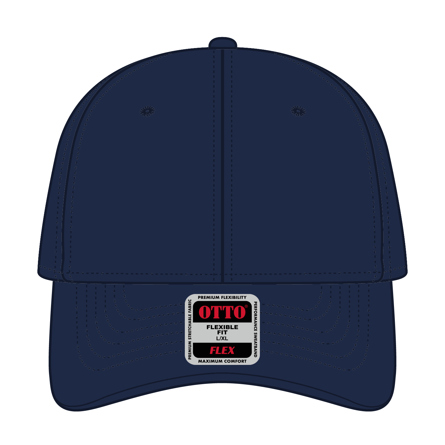 OTTO CAP® OTTO FLEX® 6 Panel Low Profile Baseball Cap 8