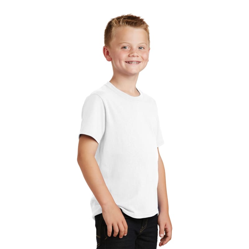Port & Company - Youth Core Cotton Tee. 90