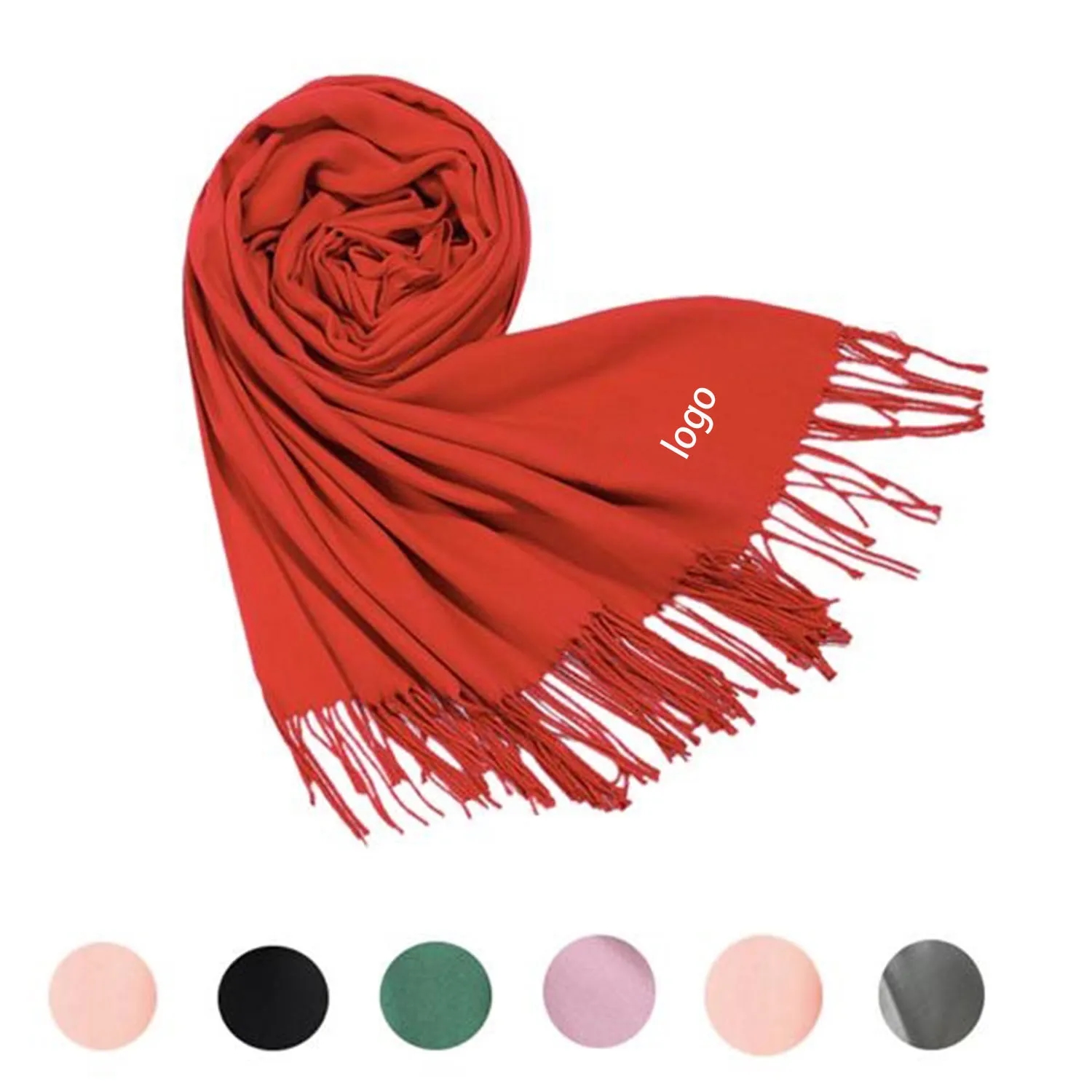 Winter Long Pashmina Scarf 1