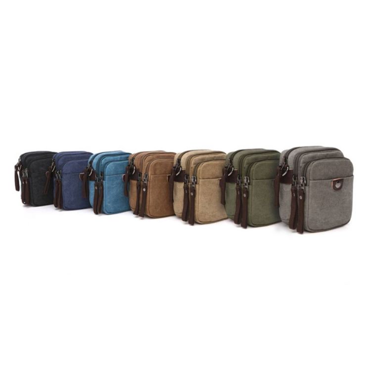 Water resistant Canvas Sling Chest Bag 3
