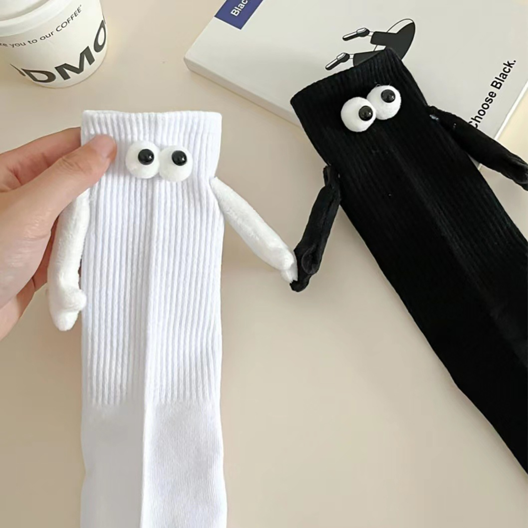 Magnetic Hand Holding Socks 19