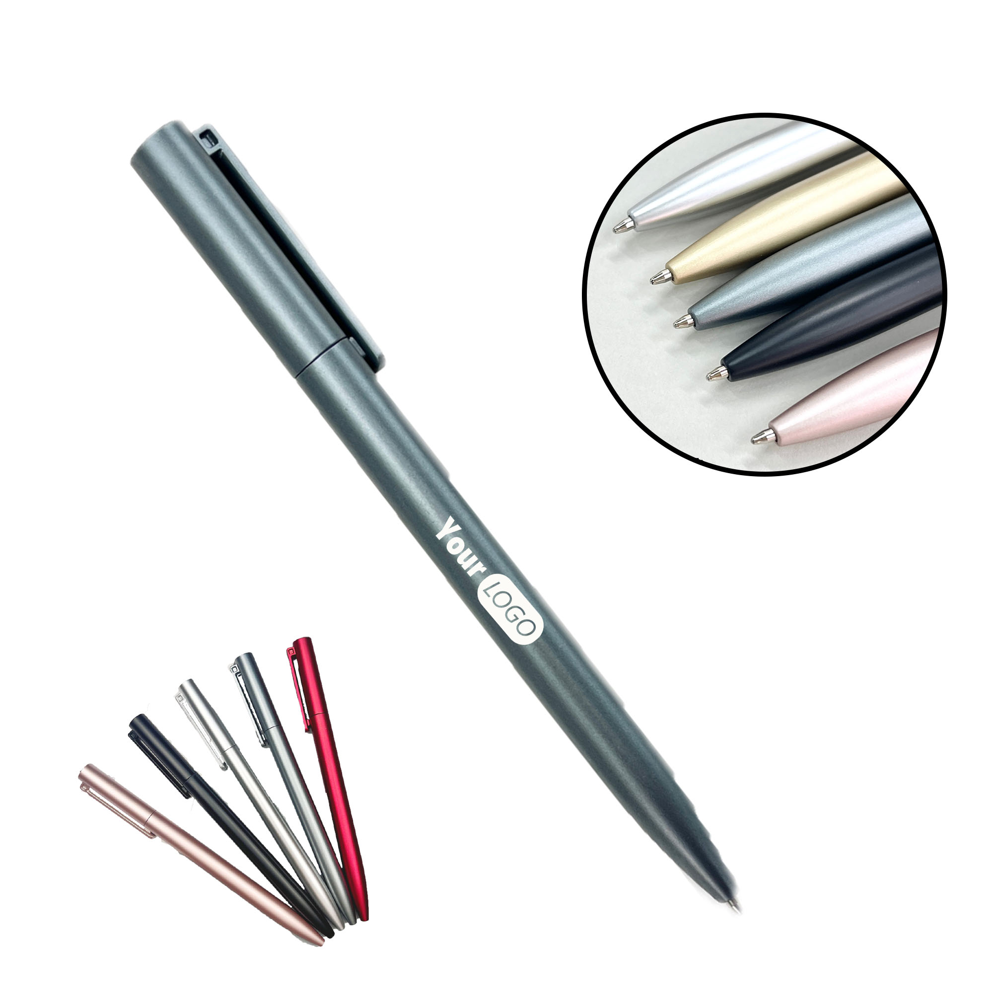 Premium Metal Twist-Action Ballpoint Pen for Corporate Branding 6