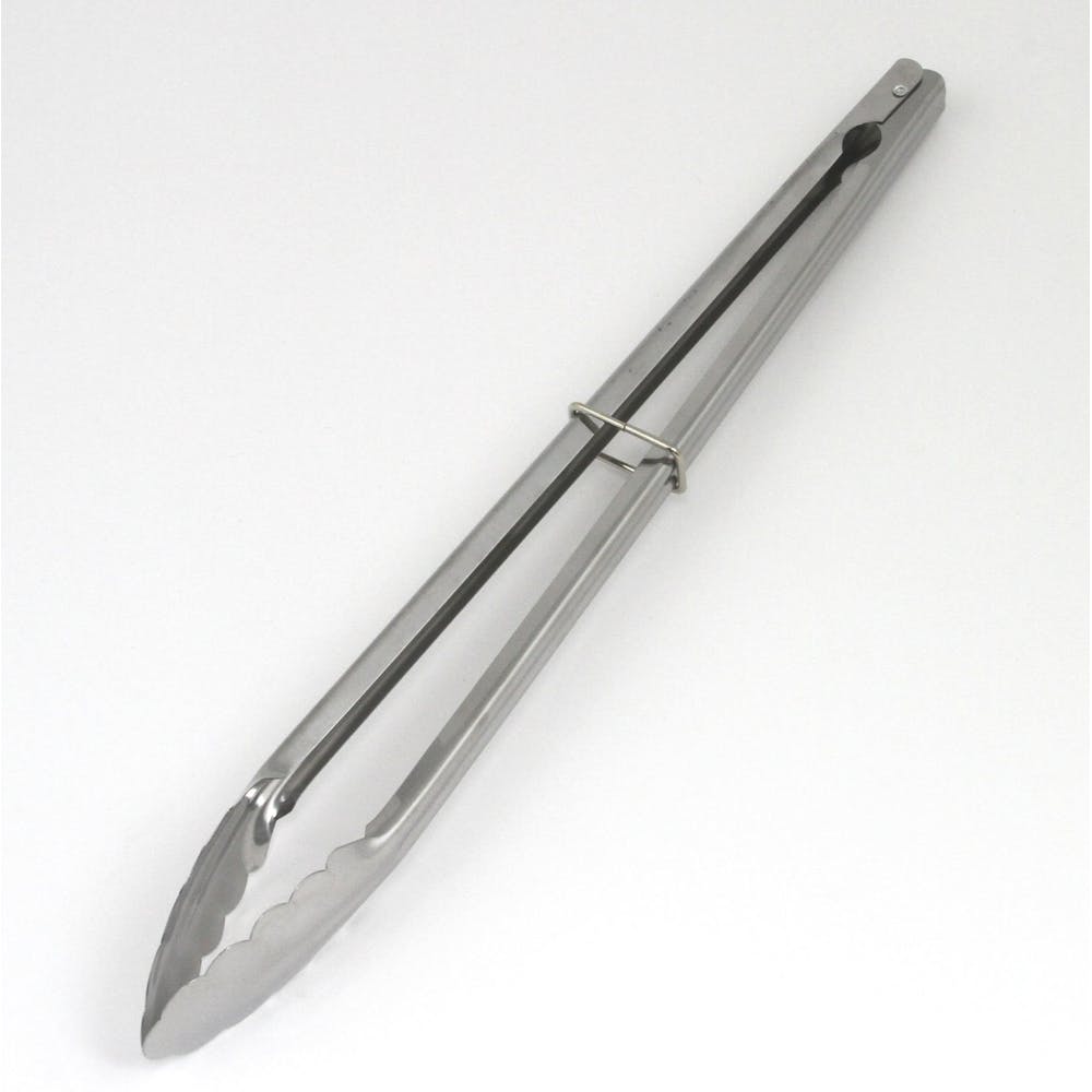 Clamshell Tongs - Stainless Steel 16" 2