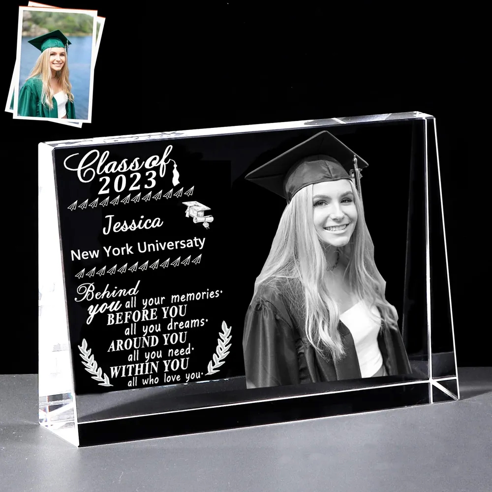 Crystal Graduation Photo Frame 6