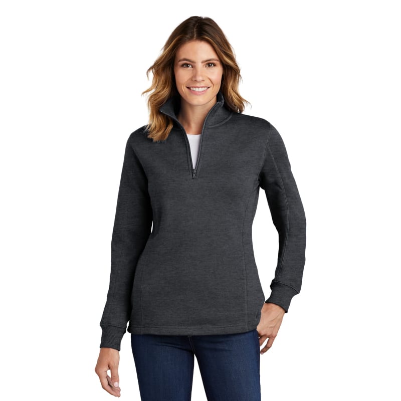 Sport-Tek Women's 1/4-Zip Sweatshirt. 9