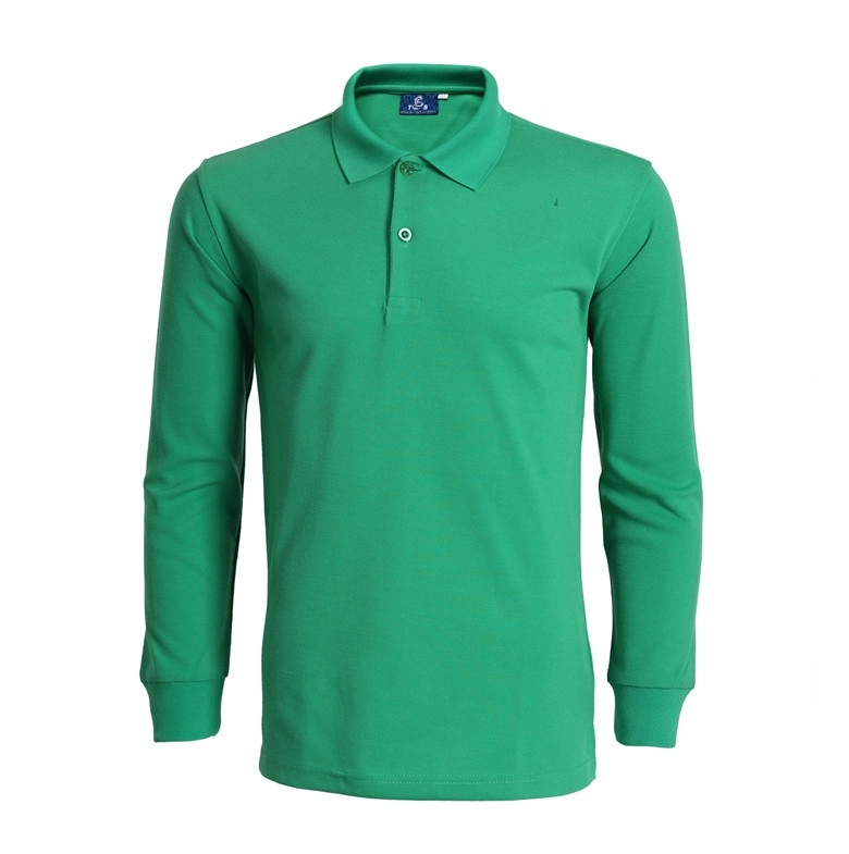 Cotton Long Sleeve Polo 12