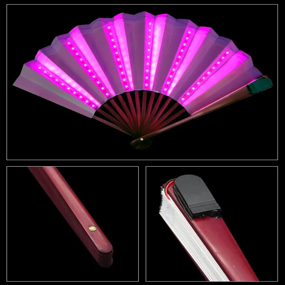 Led Luminous Folding Fan 2