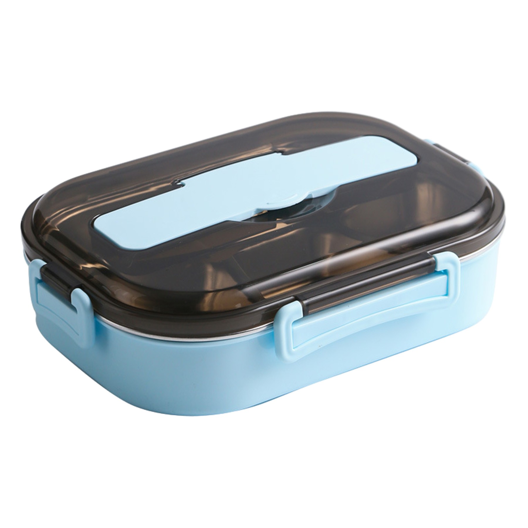 Stainless Steel Divided Compartment Lunch Box 1