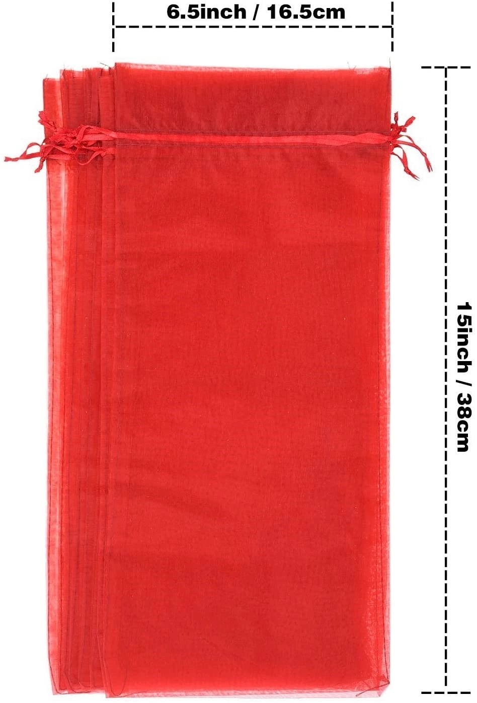 Organza 1-Bottle Wine Bag (With Draw-String) 5