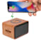 Wood Bluetooth Speaker with Wireless Charging Pad 39