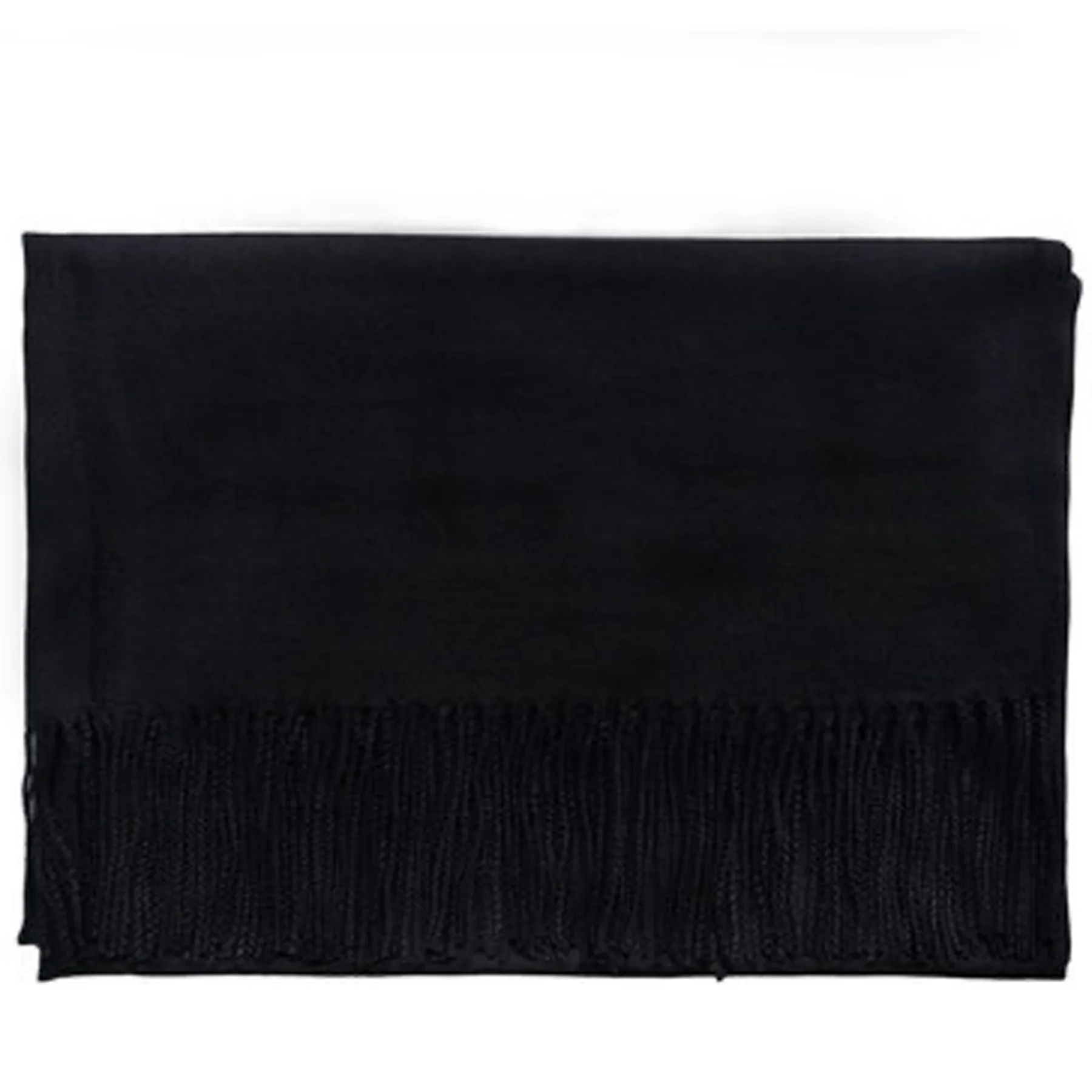 230G Winter Cashmere Scarf With Fringes 7