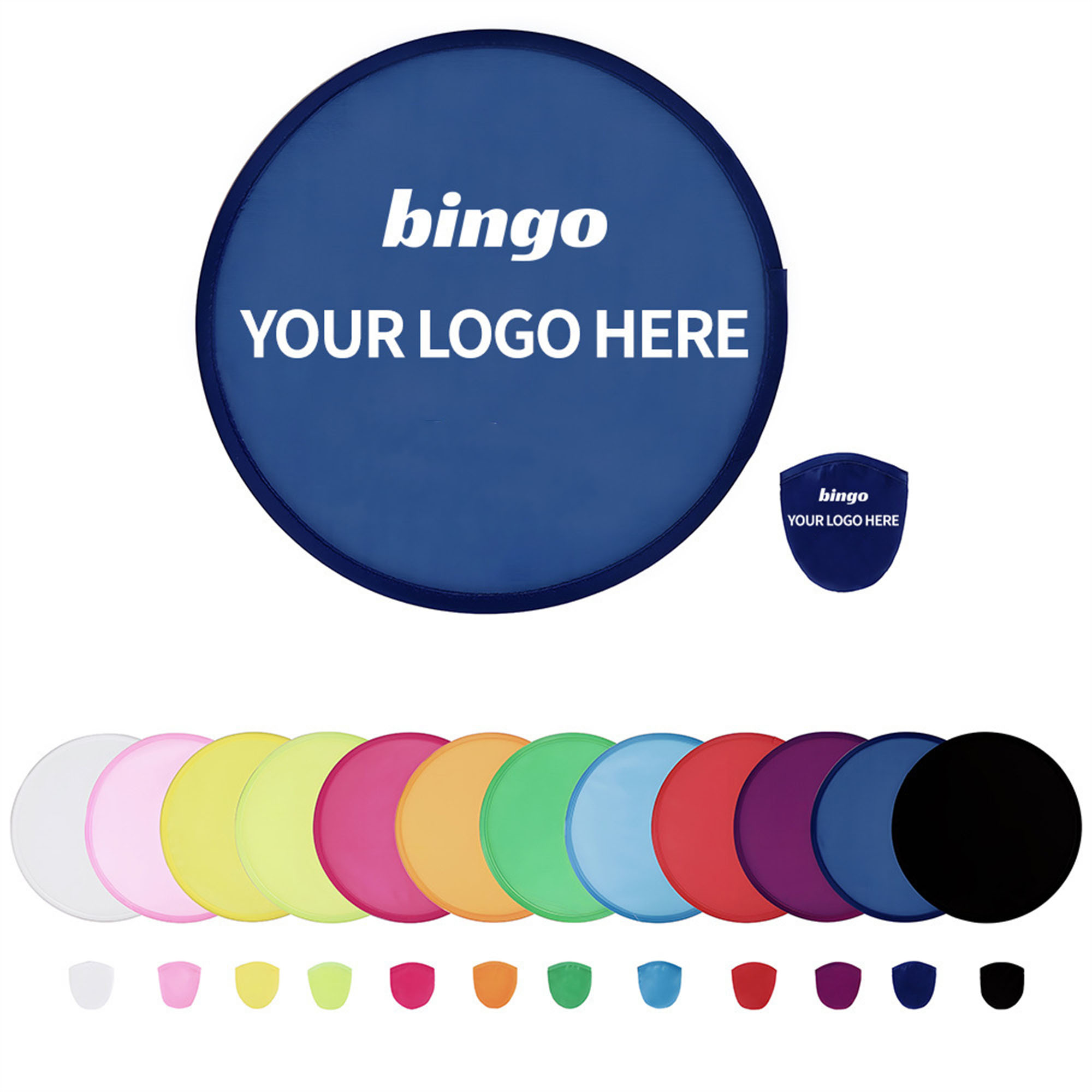 Custom Foldable Polyester Hand Fan 2