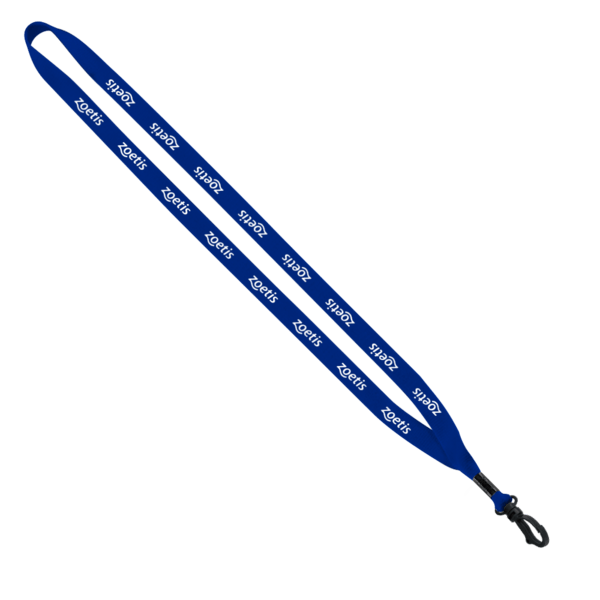 1/2" Polyester Lanyard with Plastic Swivel Snap Hook 4