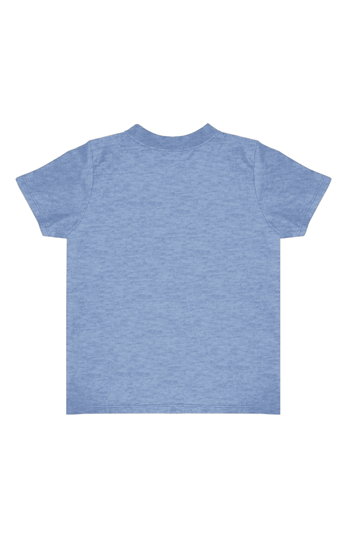 Toddler Blend Short Sleeve Coverstitch Neck Tee 2