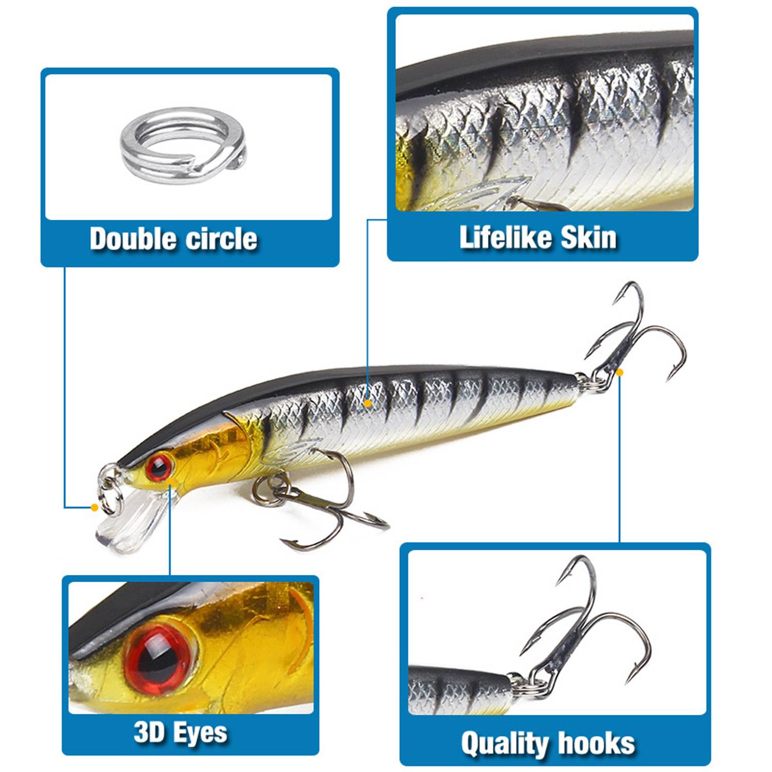 Holographic Fishing Lure 5