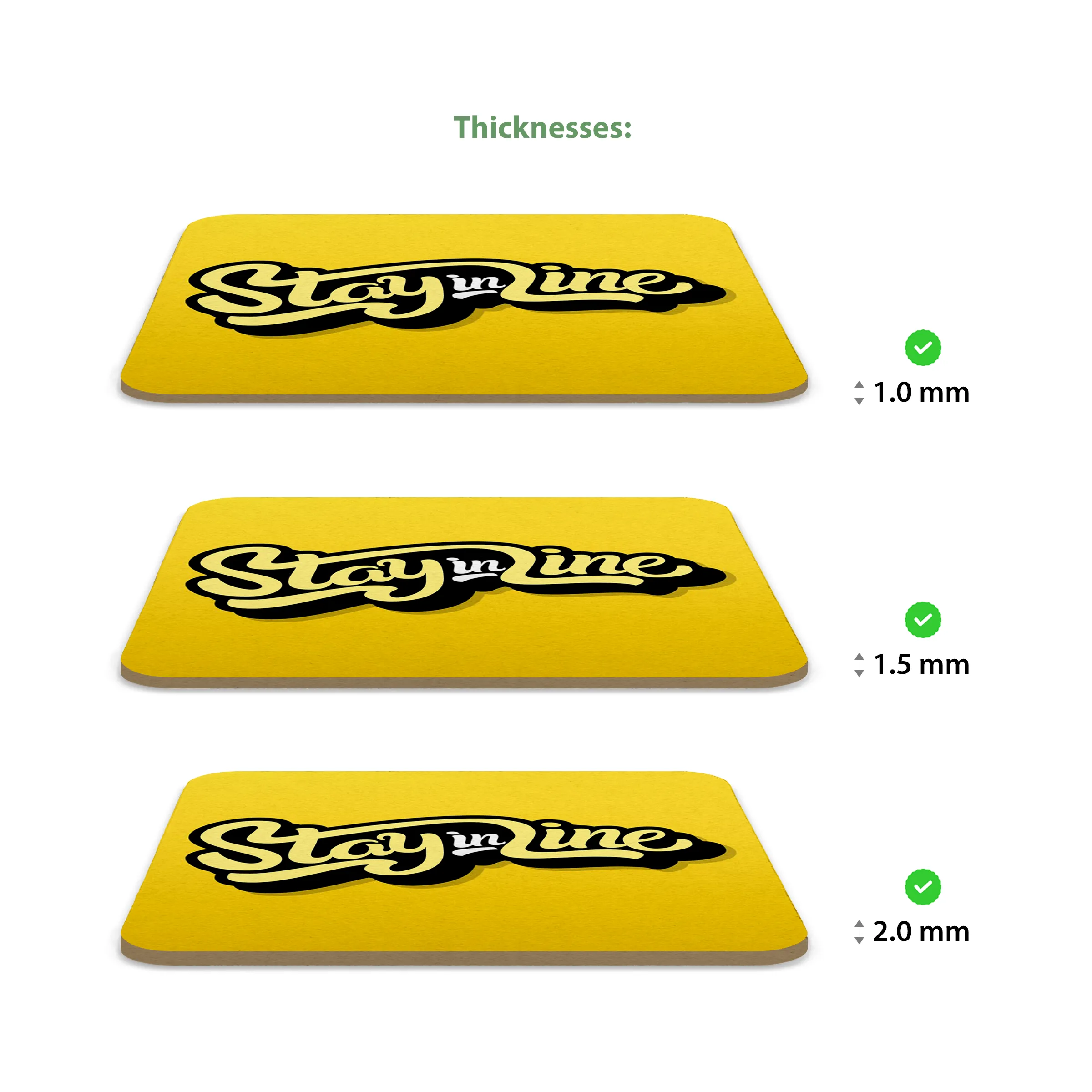 3.5" Square Pulpboard Coaster - 4 color print 2