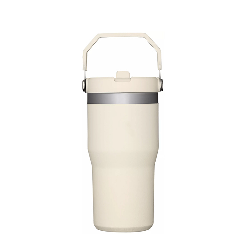 20 Oz Vacuum Flip Straw Tumbler (Silk-screen / Laser Engraved) 14