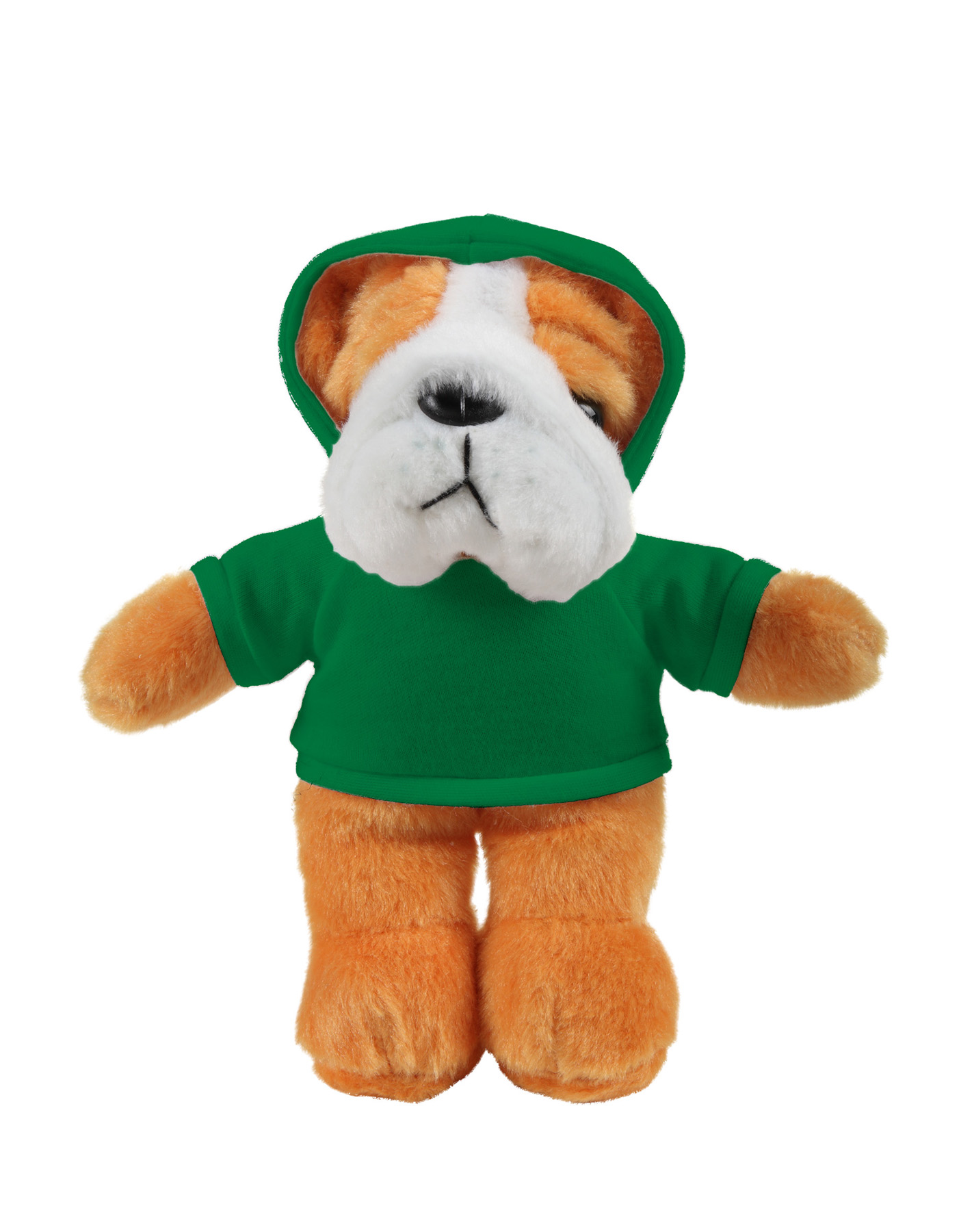 soft plush Bulldog with hoodie 18
