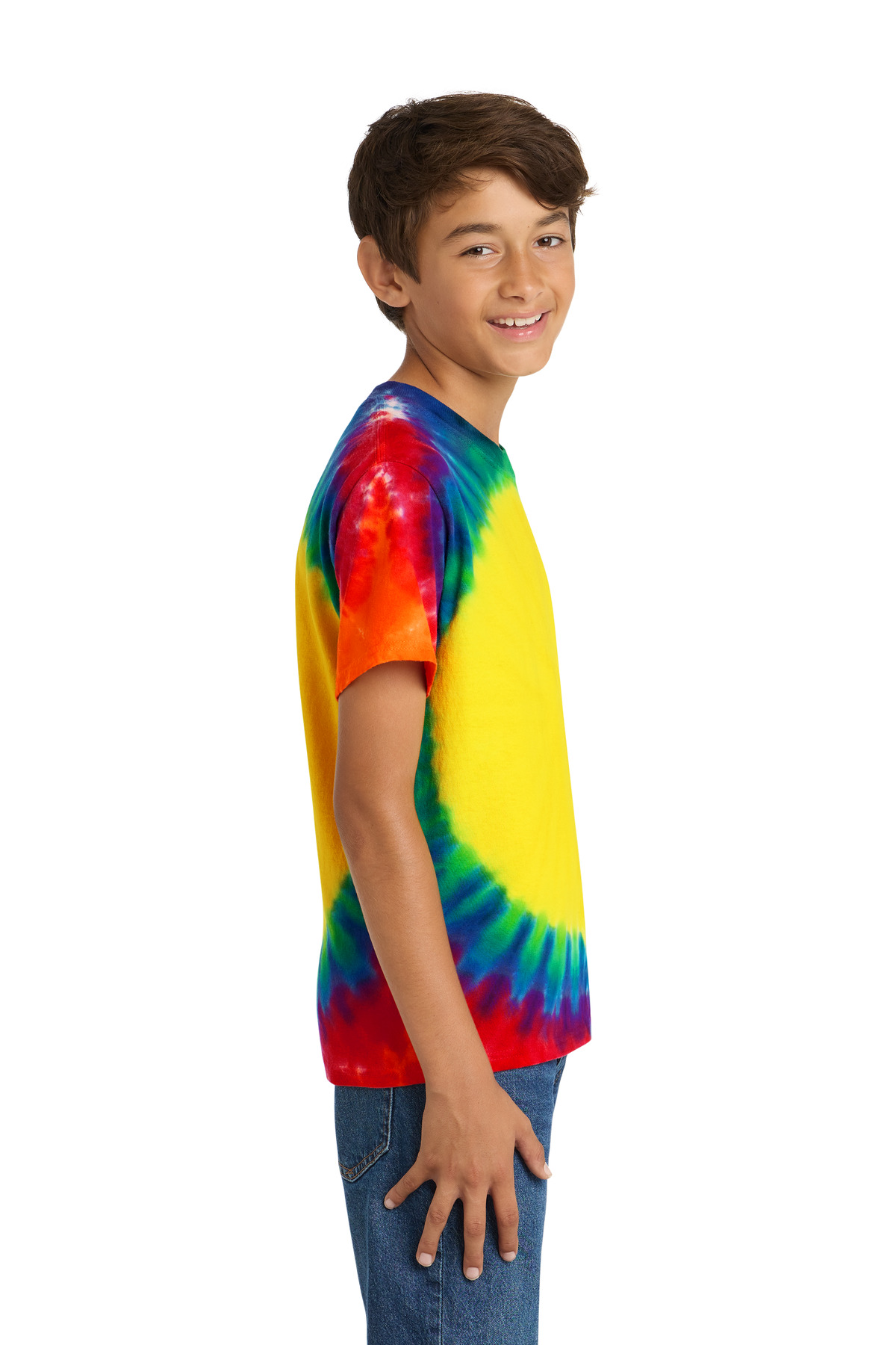 Port & Co Youth Window Tie-Dye Tee. PC149Y 15