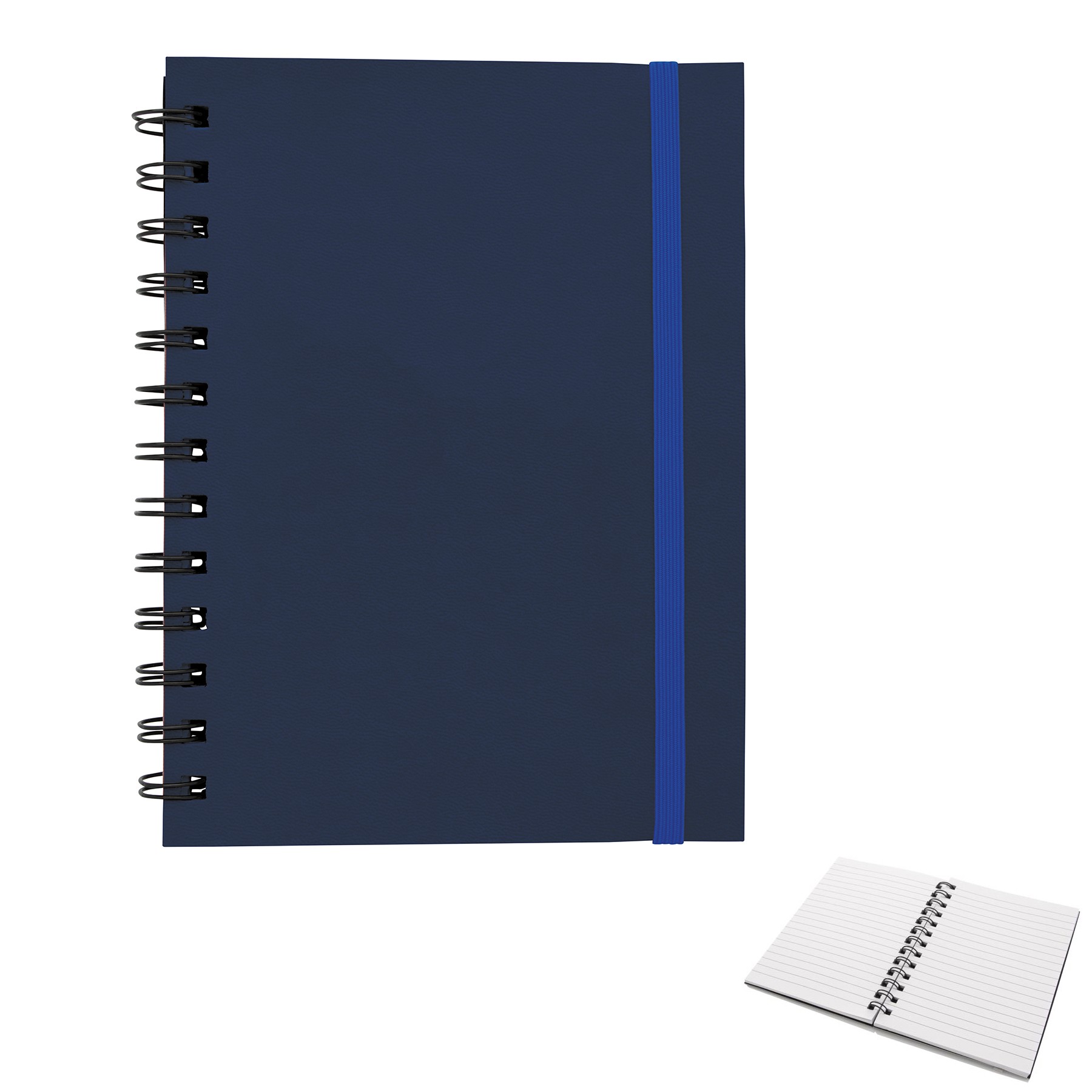 Pu Leather Cover Spiral Notebook 2