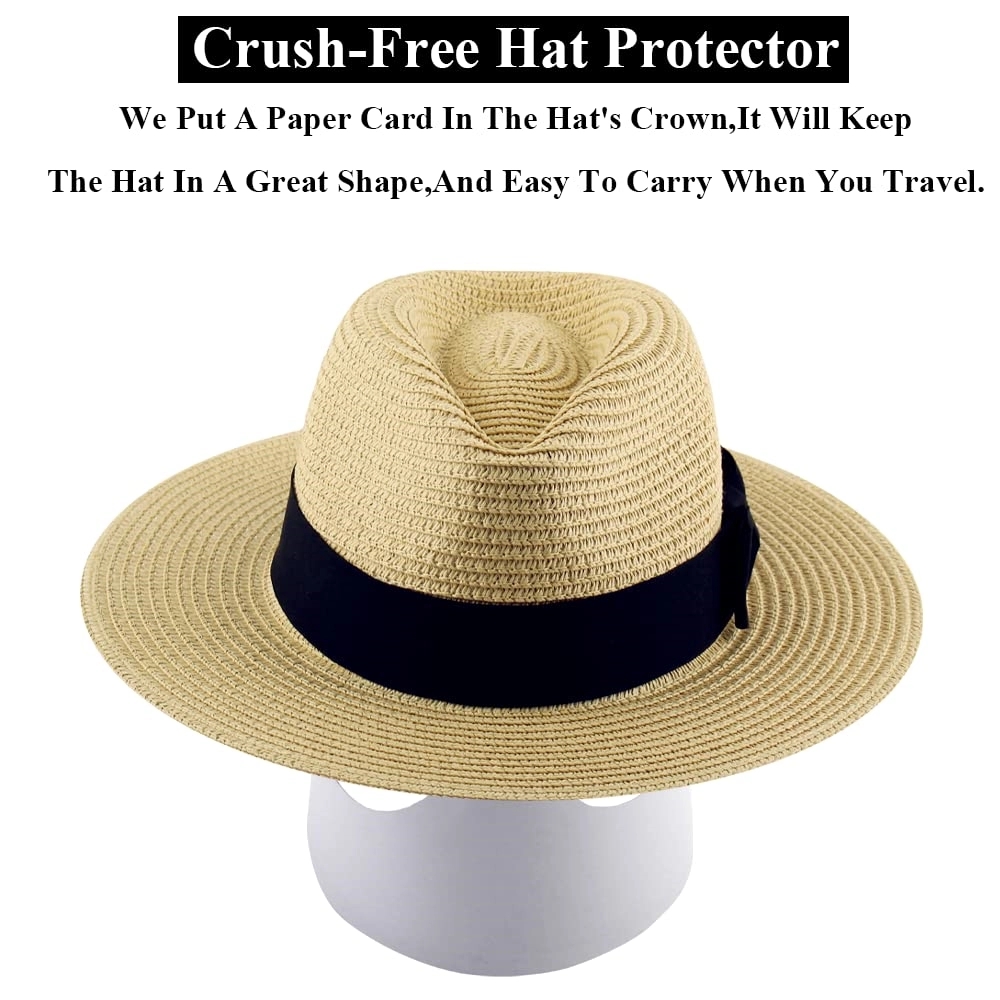 Summer Beach Sun Straw Hat Upf50+ 5