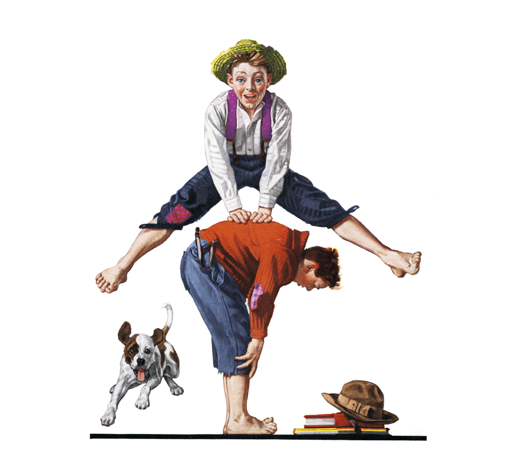 HotLine® Products Norman Rockwell Mini Calendar 23