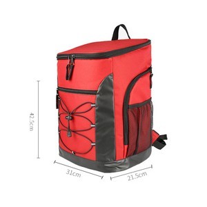 Cylinder Shape Insulated Picnic Bag Backpack 5