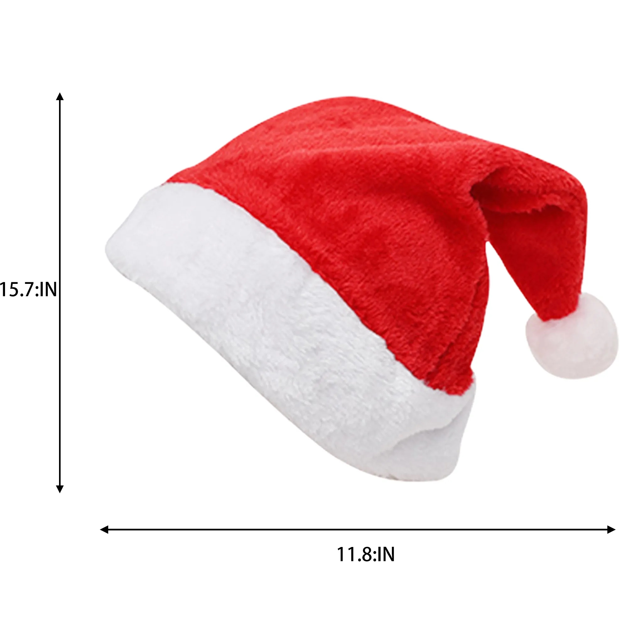 Highend Christmas Short Plush Hat 2