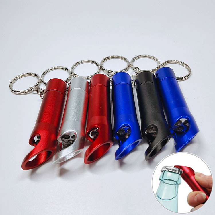 LED Flashlight Keychain With Bottle Opener 2