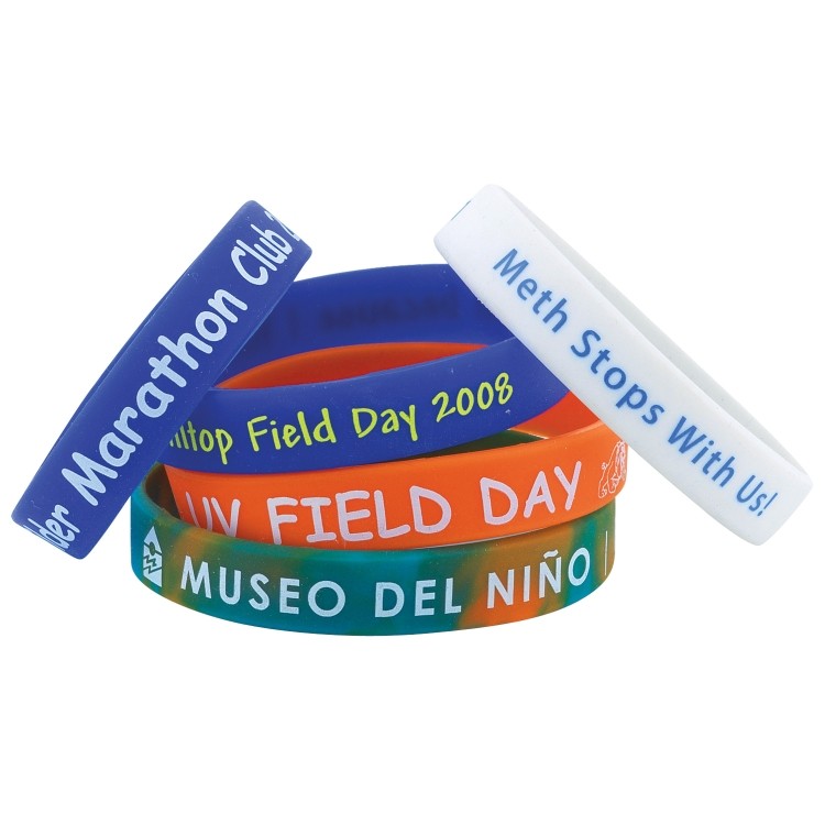 Silicone Wristband Printed Youth Size 2