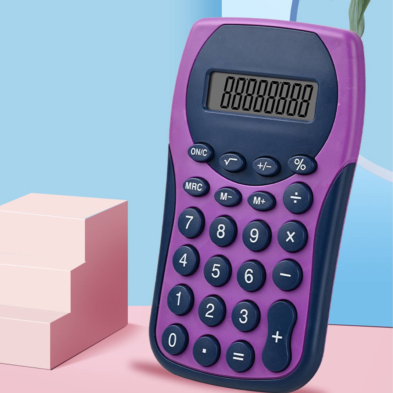 High Appearance Portable Office Student Cartoon Calculator 2