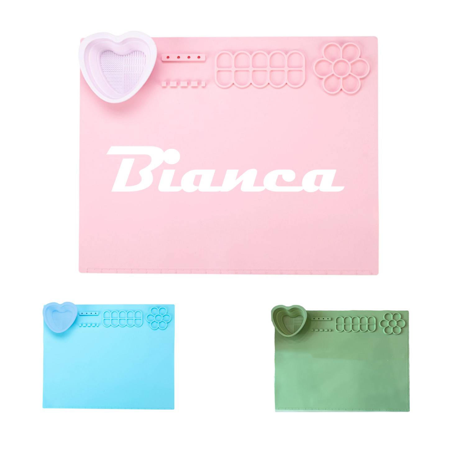 Kids Silicone Drawing Mat Washable Heat Resistant Pad 5
