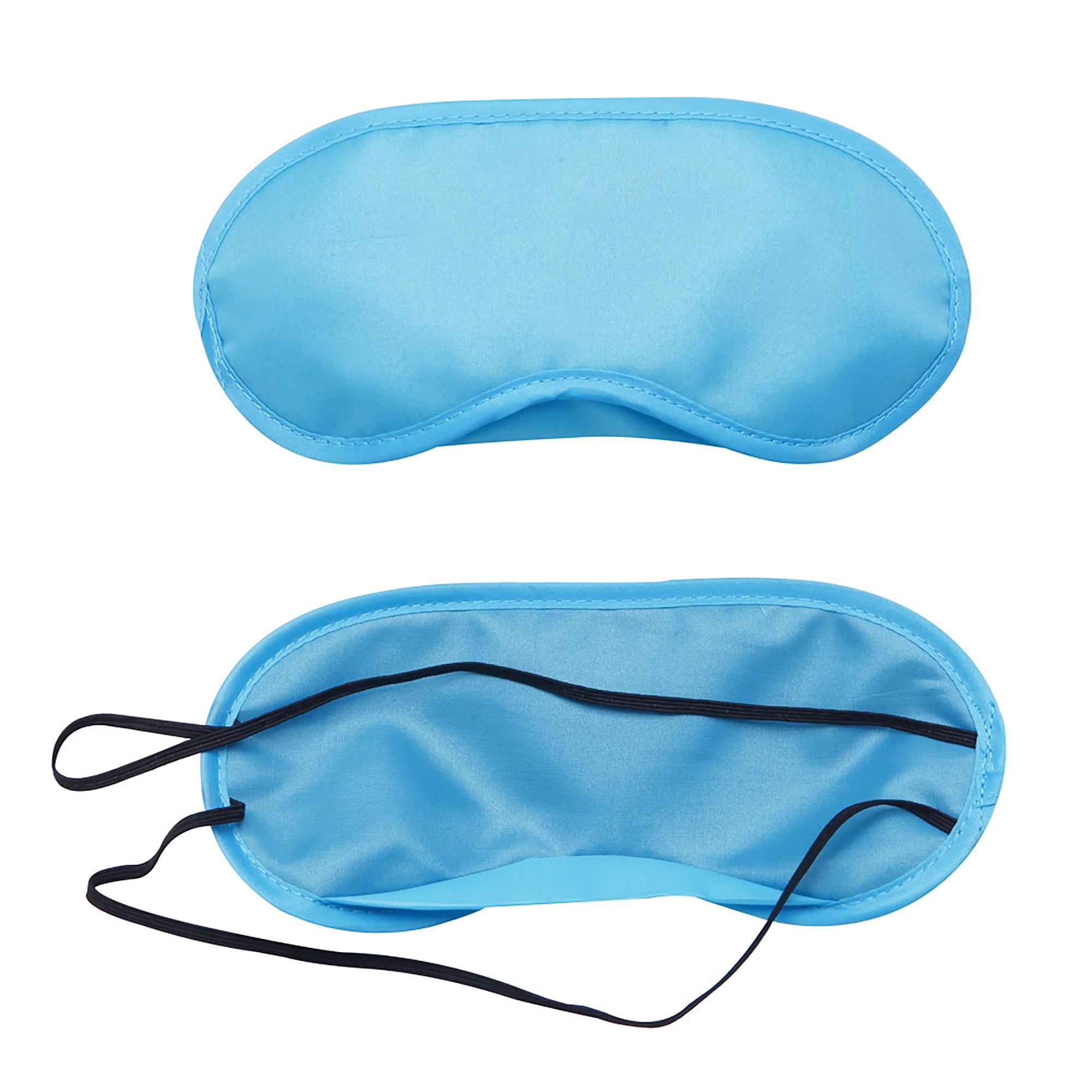 MOQ 50pcs Adult Polyester Aviation Travel Sleep Eye Mask 6