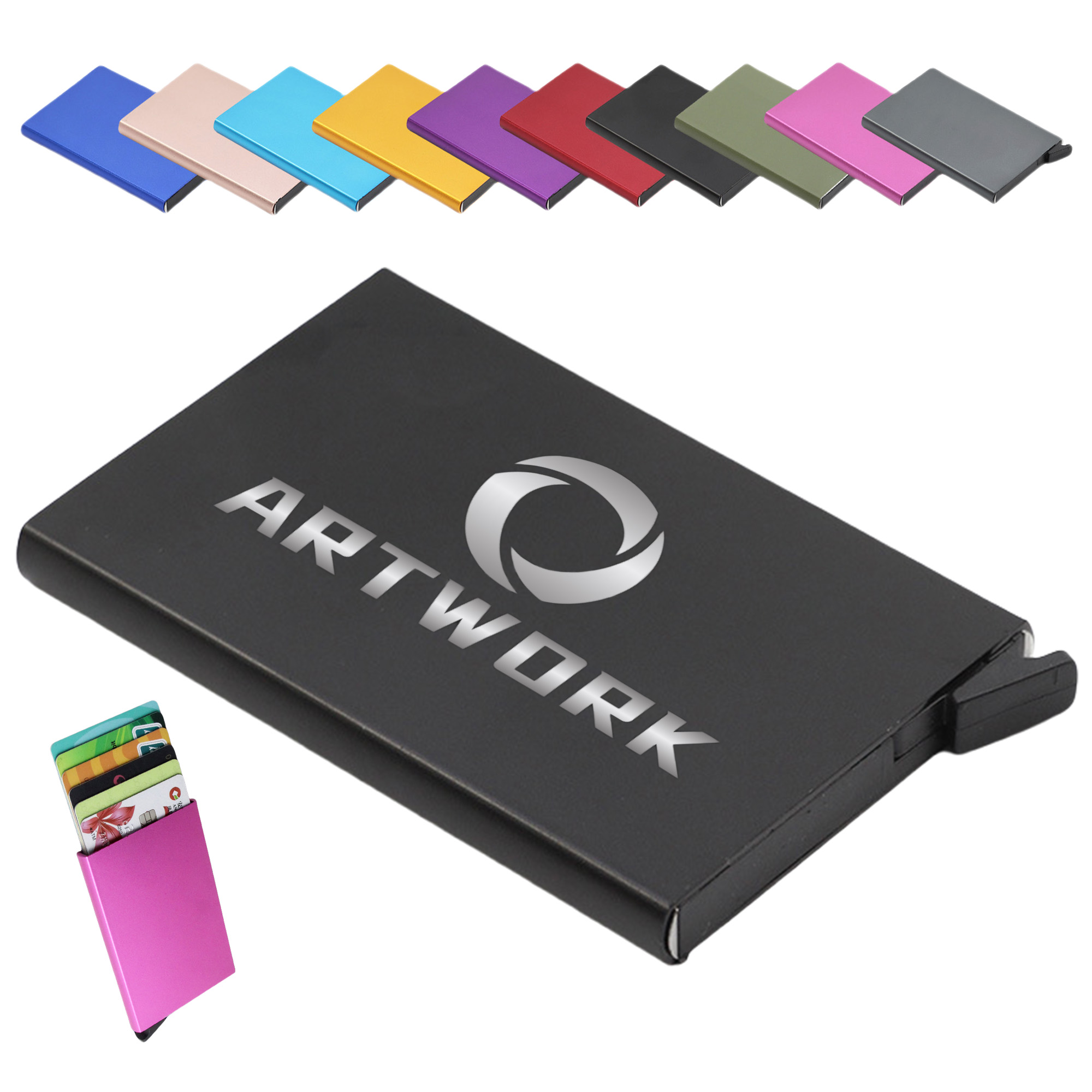 Aluminum Alloy Card Case Wallet 2