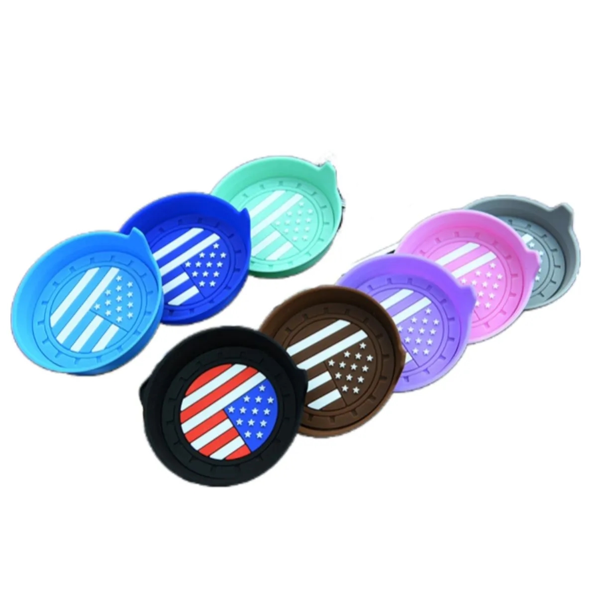 Anti-Slip Coaster Car Rubber Anti-Leakage Cup Holder 4