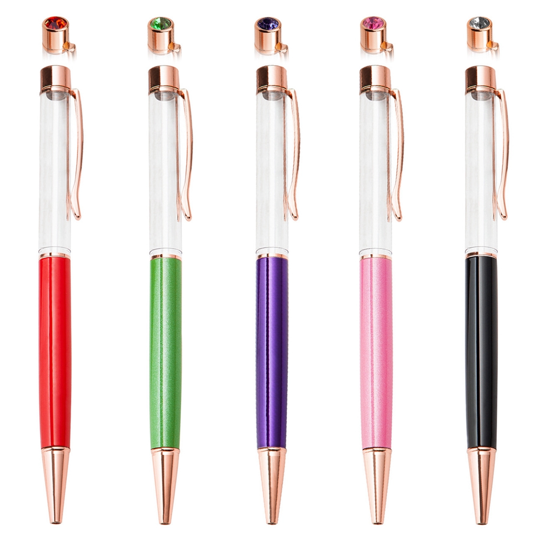 Crystal Air Tube Ballpoint Pen 11