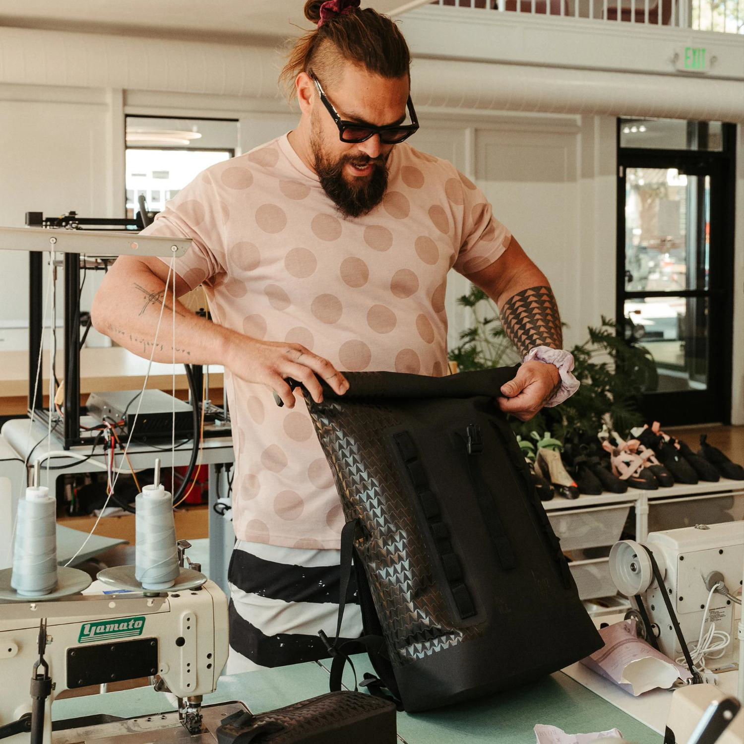 GOT BAG® ROLLTOP Jason Mamoa – GOTS Certified Ocean Plastic Backpack 17