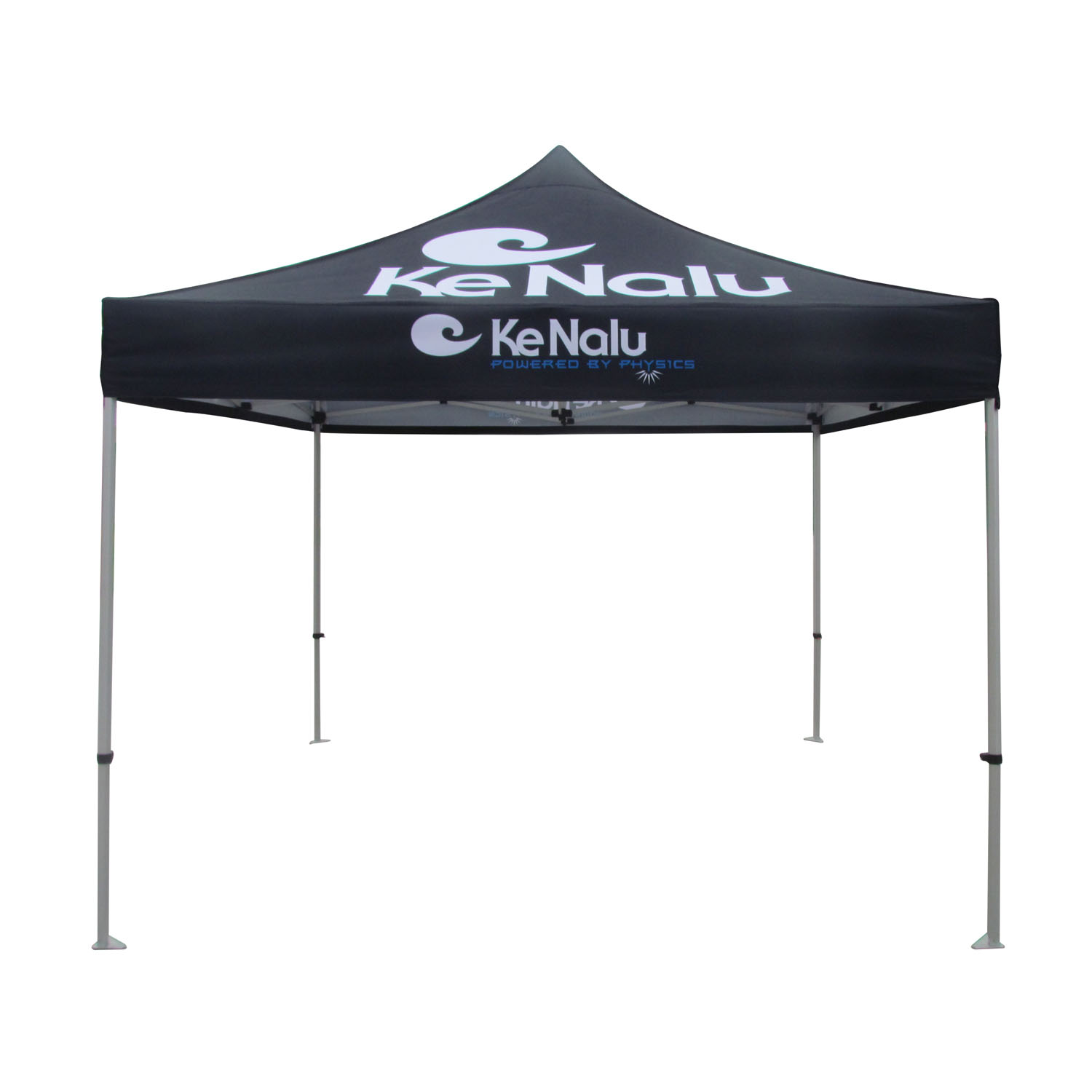 10' Premium Sublimated Tent Kit, Includes Premium 40mm Aluminum Frame, Canopy, Case, Grass Stake Kit 5