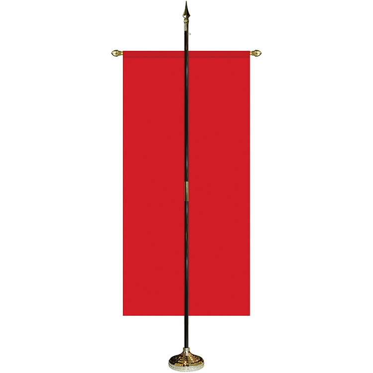 36" x 72" Premium Gonfalon 8' Kit / Straight Cut 6